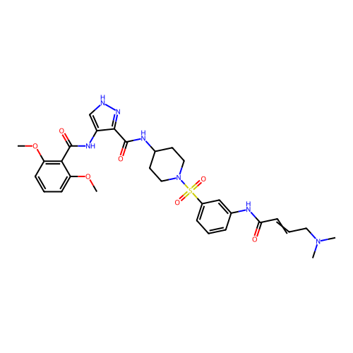 Chemical structure of BindingDB Monomer ID 50535530