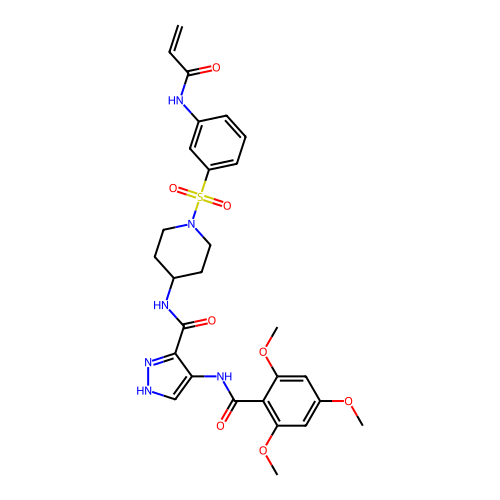 Chemical structure of BindingDB Monomer ID 50535536