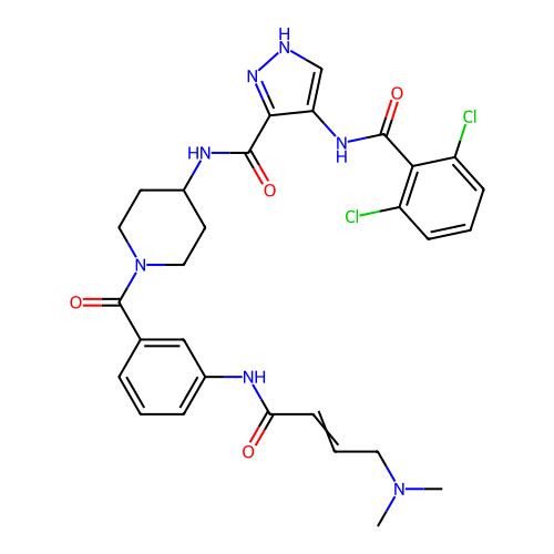 Chemical structure of BindingDB Monomer ID 50535543