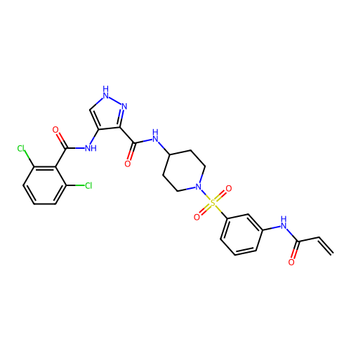 Chemical structure of BindingDB Monomer ID 50535547