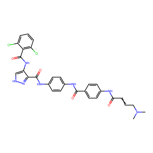 Chemical structure of BindingDB Monomer ID 50535550