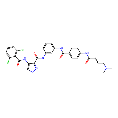 Chemical structure of BindingDB Monomer ID 50535552