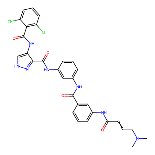 Chemical structure of BindingDB Monomer ID 50535553