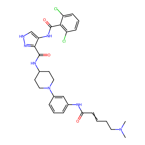 Chemical structure of BindingDB Monomer ID 50535554