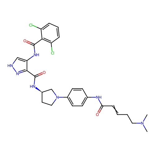 Chemical structure of BindingDB Monomer ID 50535555