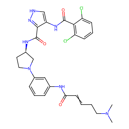 Chemical structure of BindingDB Monomer ID 50535556