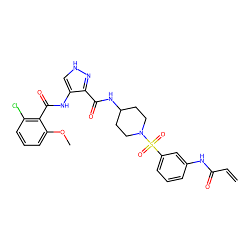 Chemical structure of BindingDB Monomer ID 50535569