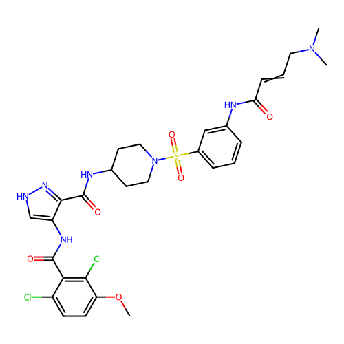 Chemical structure of BindingDB Monomer ID 50535570