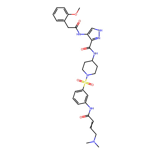 Chemical structure of BindingDB Monomer ID 50535572