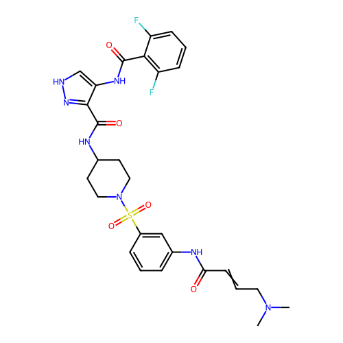 Chemical structure of BindingDB Monomer ID 50535581