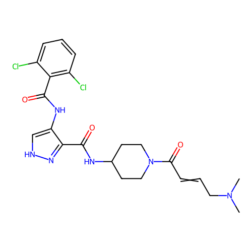 Chemical structure of BindingDB Monomer ID 50535584