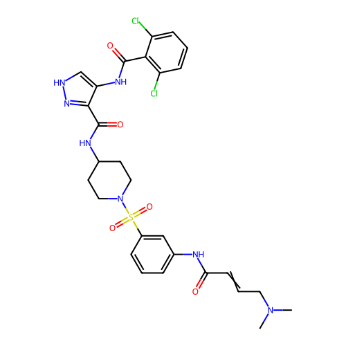 Chemical structure of BindingDB Monomer ID 50535591