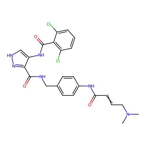 Chemical structure of BindingDB Monomer ID 50535594