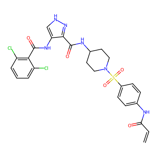 Chemical structure of BindingDB Monomer ID 50535596