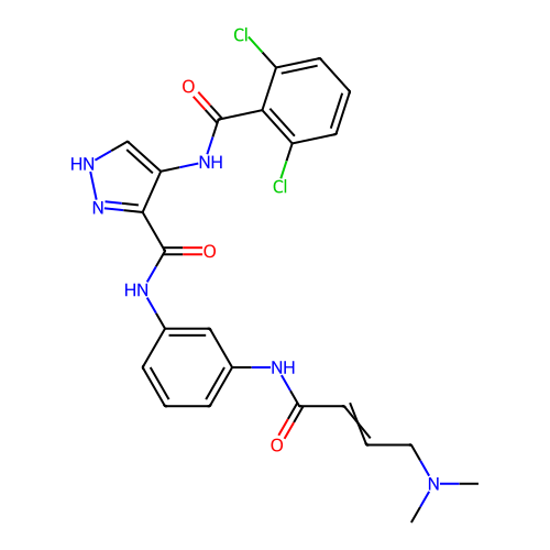 Chemical structure of BindingDB Monomer ID 50535604