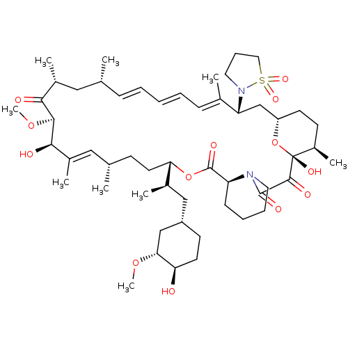 Chemical structure of BindingDB Monomer ID 50535641
