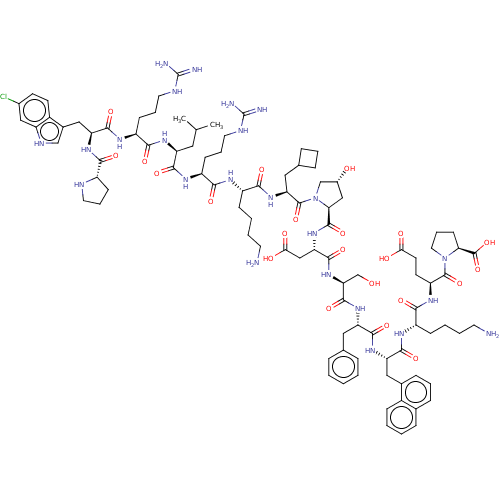 Chemical structure of BindingDB Monomer ID 50535722