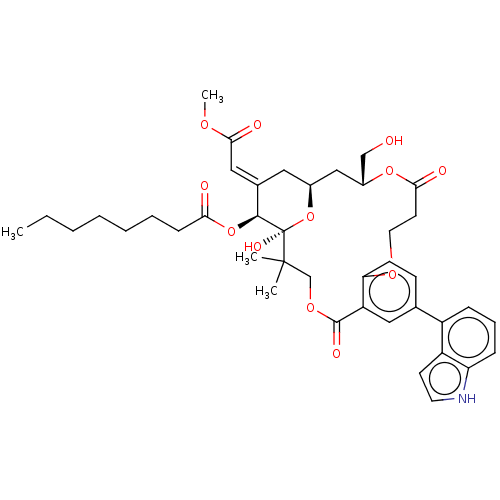Chemical structure of BindingDB Monomer ID 50535779