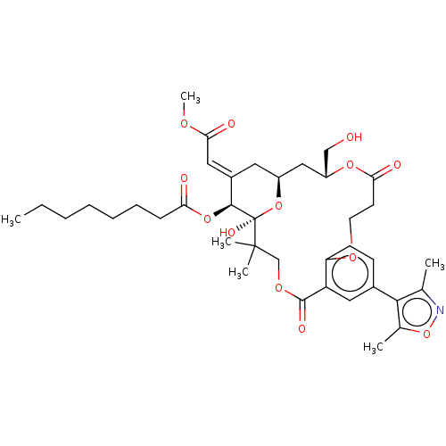 Chemical structure of BindingDB Monomer ID 50535791