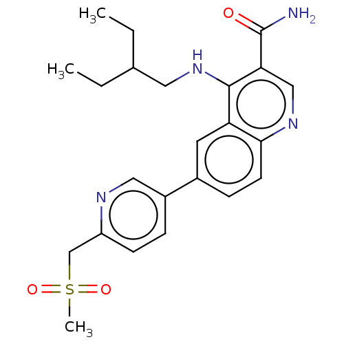Chemical structure of BindingDB Monomer ID 50536001