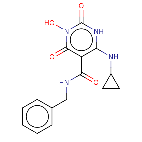 Chemical structure of BindingDB Monomer ID 50536070