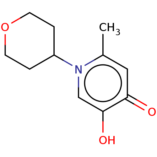 Chemical structure of BindingDB Monomer ID 50536136