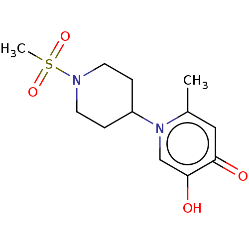 Chemical structure of BindingDB Monomer ID 50536137
