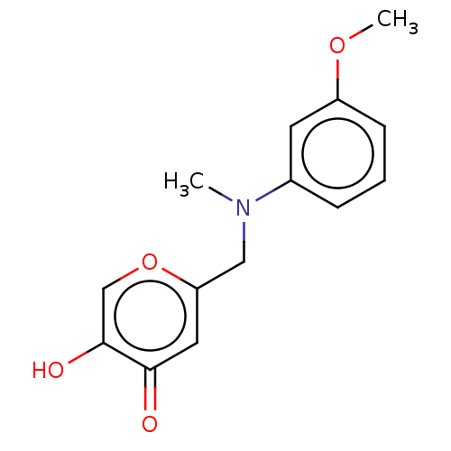 Chemical structure of BindingDB Monomer ID 50536159