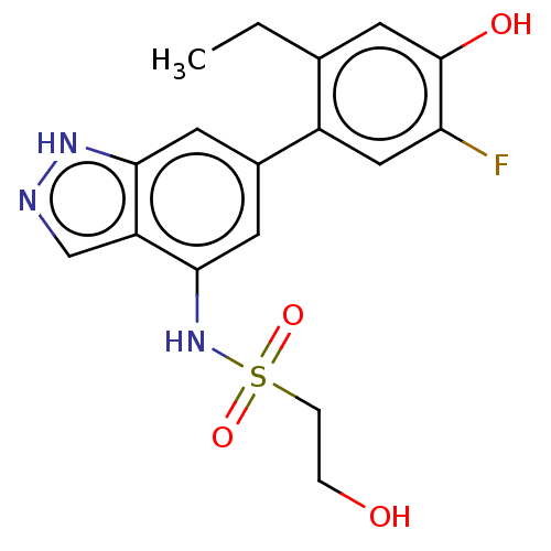 Chemical structure of BindingDB Monomer ID 50536205