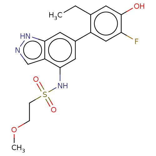 Chemical structure of BindingDB Monomer ID 50536215