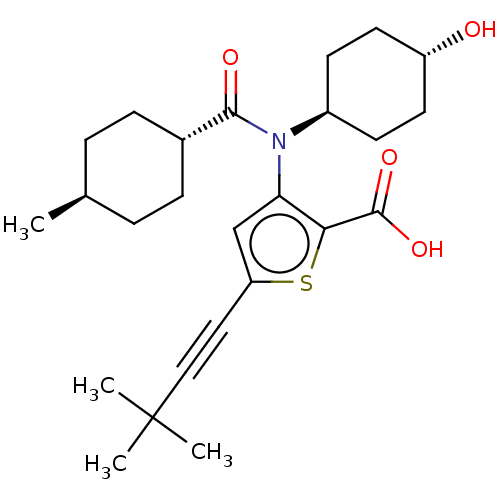 Chemical structure of BindingDB Monomer ID 50536235