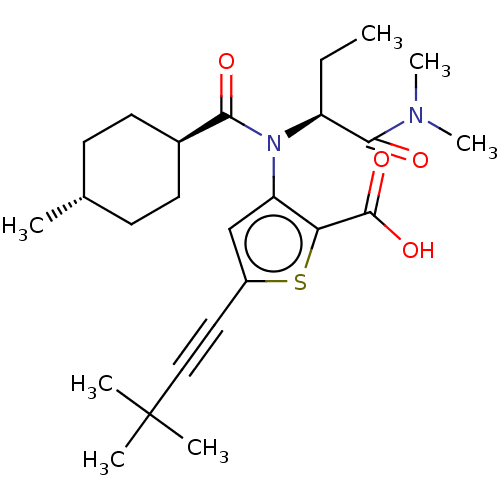 Chemical structure of BindingDB Monomer ID 50536238