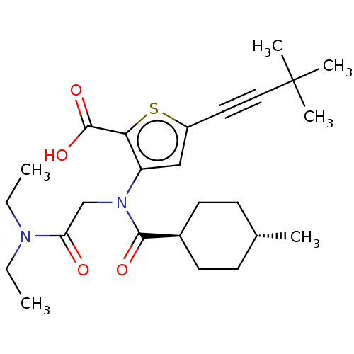 Chemical structure of BindingDB Monomer ID 50536241