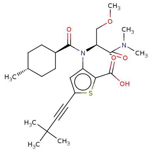 Chemical structure of BindingDB Monomer ID 50536243