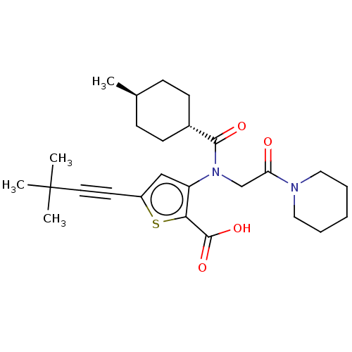 Chemical structure of BindingDB Monomer ID 50536246