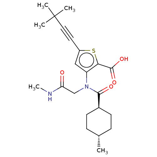 Chemical structure of BindingDB Monomer ID 50536248