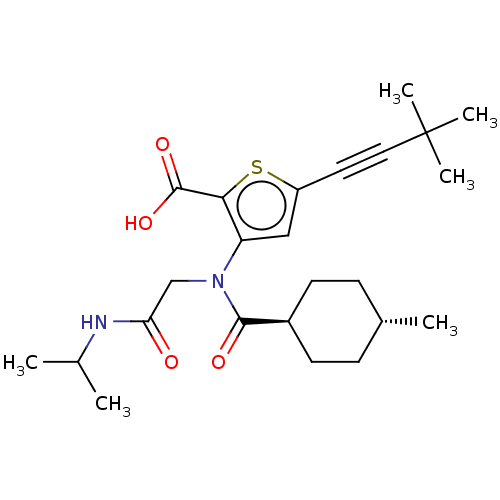 Chemical structure of BindingDB Monomer ID 50536251