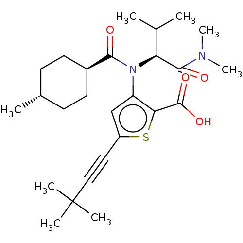 Chemical structure of BindingDB Monomer ID 50536252