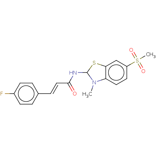 Chemical structure of BindingDB Monomer ID 50536342