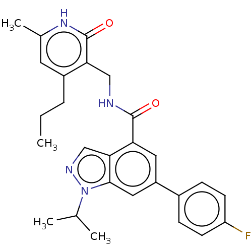 Chemical structure of BindingDB Monomer ID 50536592