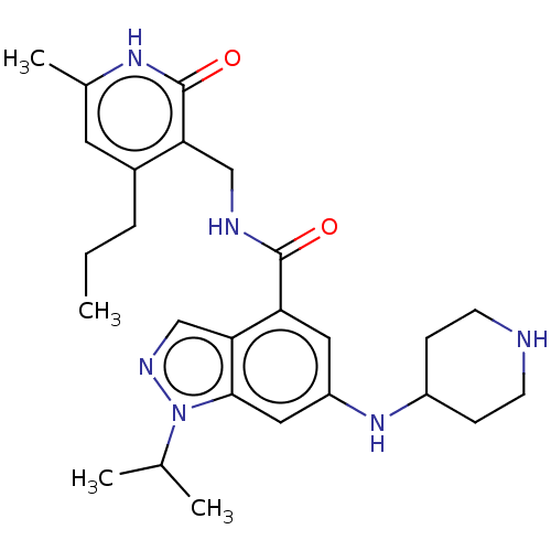 Chemical structure of BindingDB Monomer ID 50536595