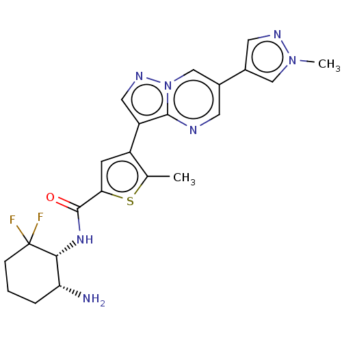 Chemical structure of BindingDB Monomer ID 50536695