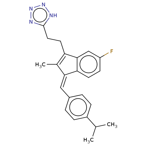 Chemical structure of BindingDB Monomer ID 50536781