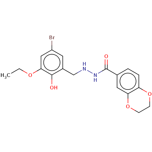 Chemical structure of BindingDB Monomer ID 50536782