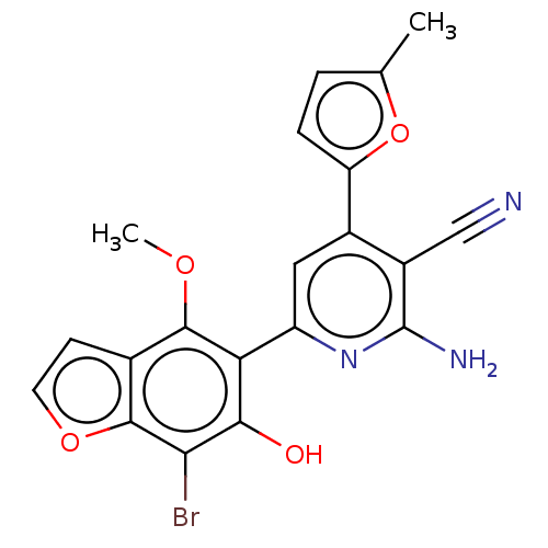 Chemical structure of BindingDB Monomer ID 50537171