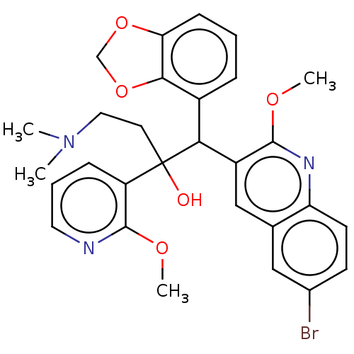Chemical structure of BindingDB Monomer ID 50537189