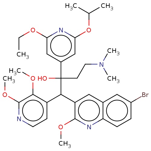 Chemical structure of BindingDB Monomer ID 50537195
