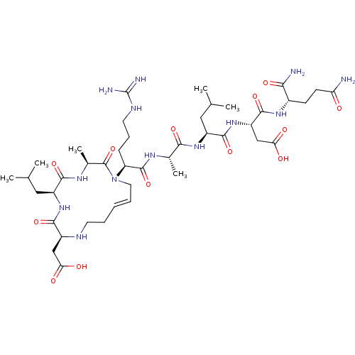 Chemical structure of BindingDB Monomer ID 50537295