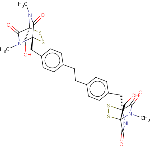 Chemical structure of BindingDB Monomer ID 50537297