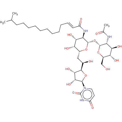 Chemical structure of BindingDB Monomer ID 50537412